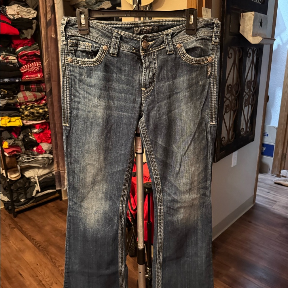 Silver Jeans Women's Boot Cut in Classic Blue